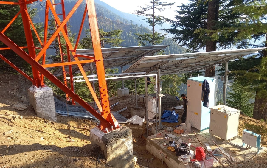 Solarlization of Mobile Towers